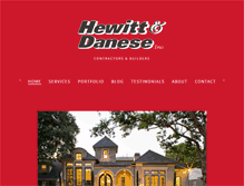 Tablet Screenshot of hewittdanese.com
